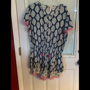 Matilda Jane Womens shorts romper size XL